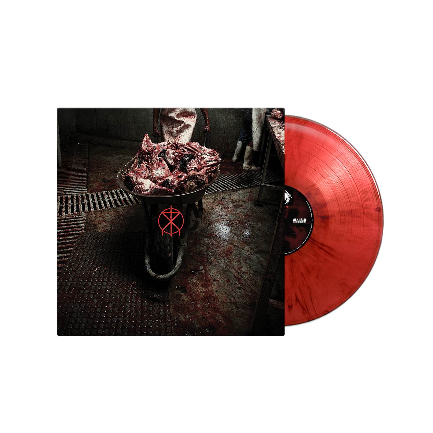 To The Grave "Liberation Front (Red Black Marble Vinyl)" 12"