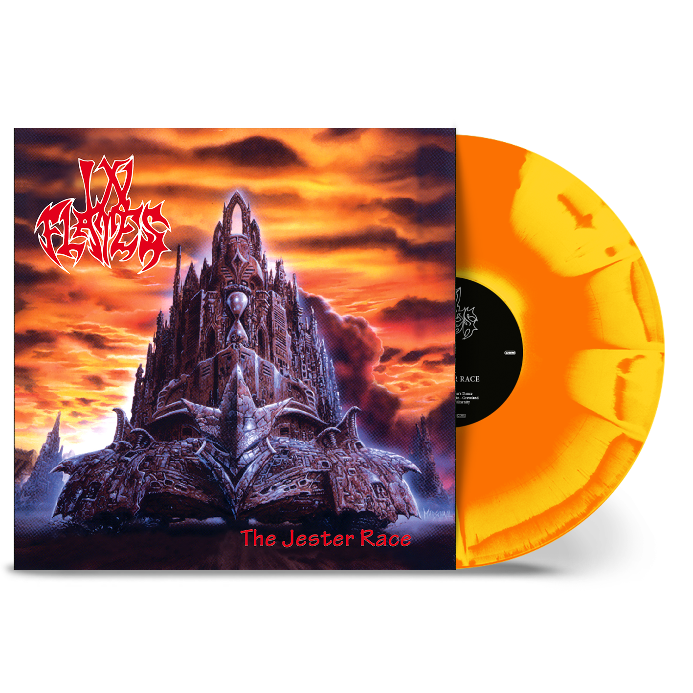 In Flames "The Jester Race 30th Anniversary (Sunburst Vinyl)" Special Edition 12"