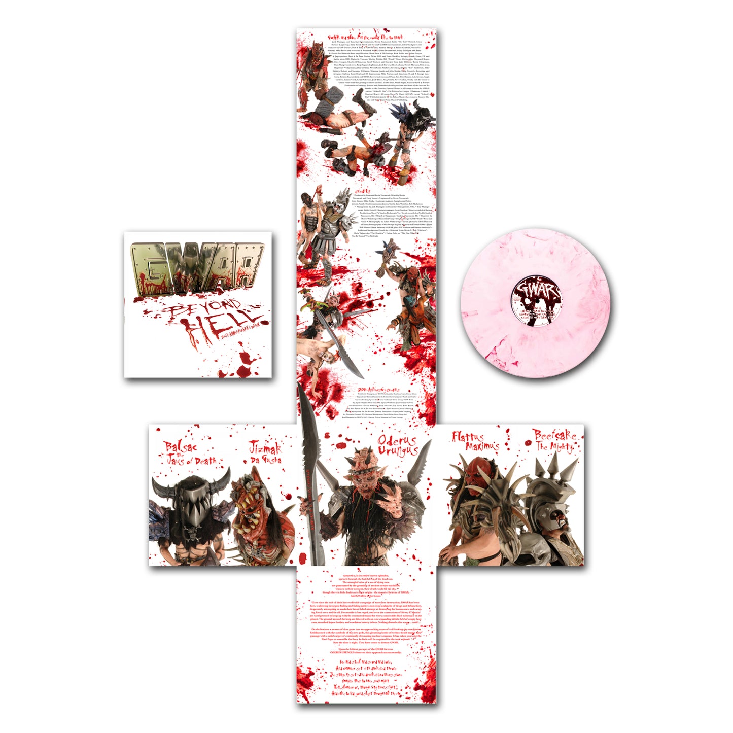 Gwar "Beyond Hell (20th Anniversary Edition)" 12"