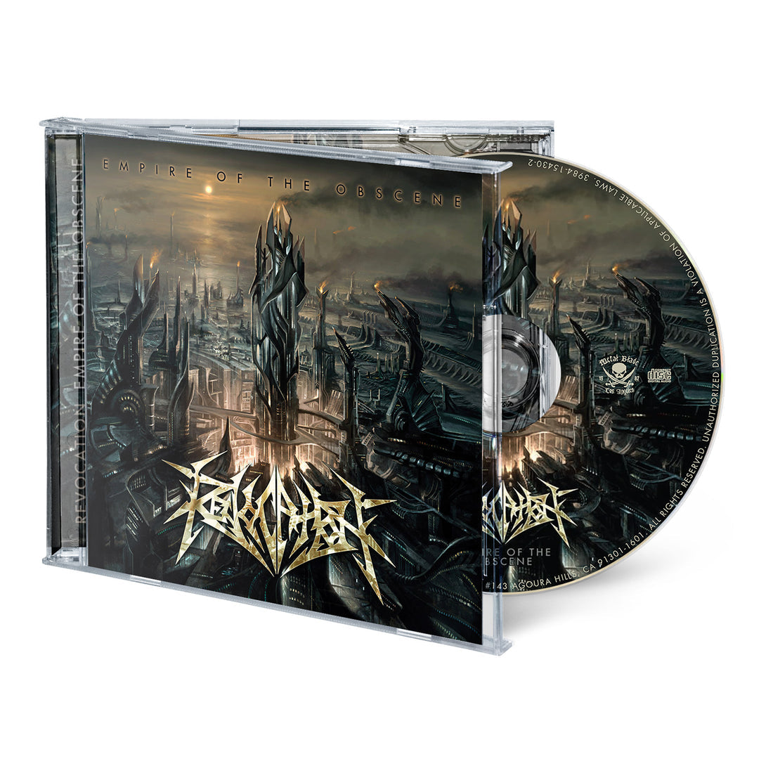 Revocation "Empire Of The Obscene" CD