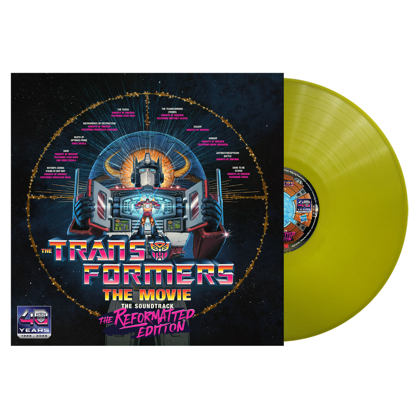 The Transformers "The Movie Soundtrack: The Reformatted Edition" 12"