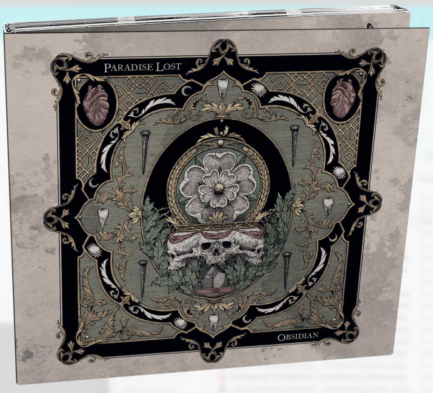 Paradise Lost "Obsidian" CD