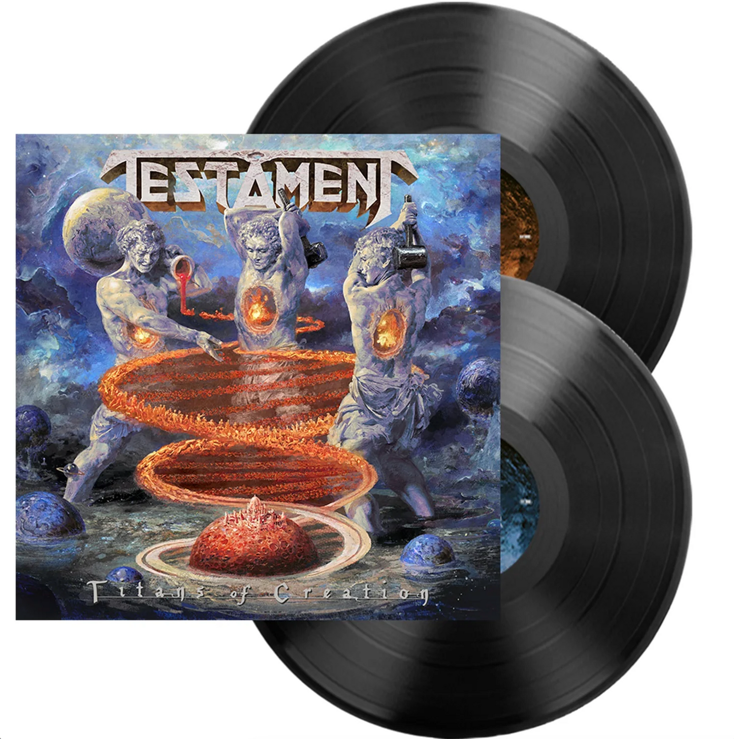 Testament "Titans Of Creation" 2x12"