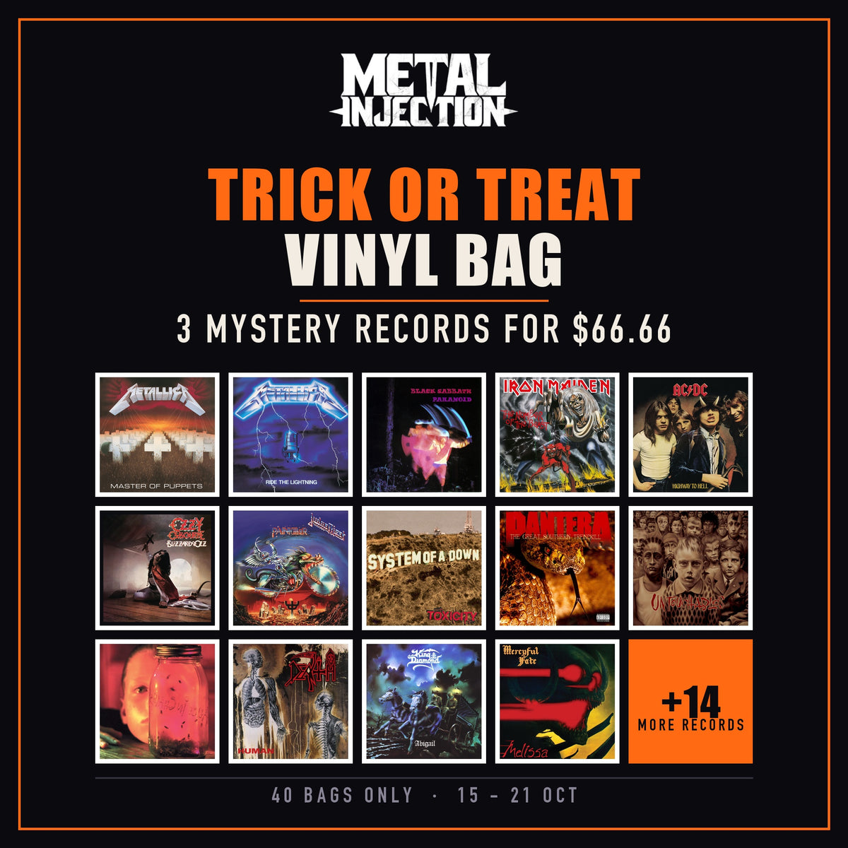 Mystery Vinyl "Trick-or-Treat" Bag Bundle