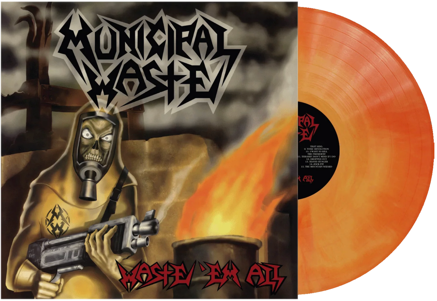 Municipal Waste "Waste 'Em All" 12"
