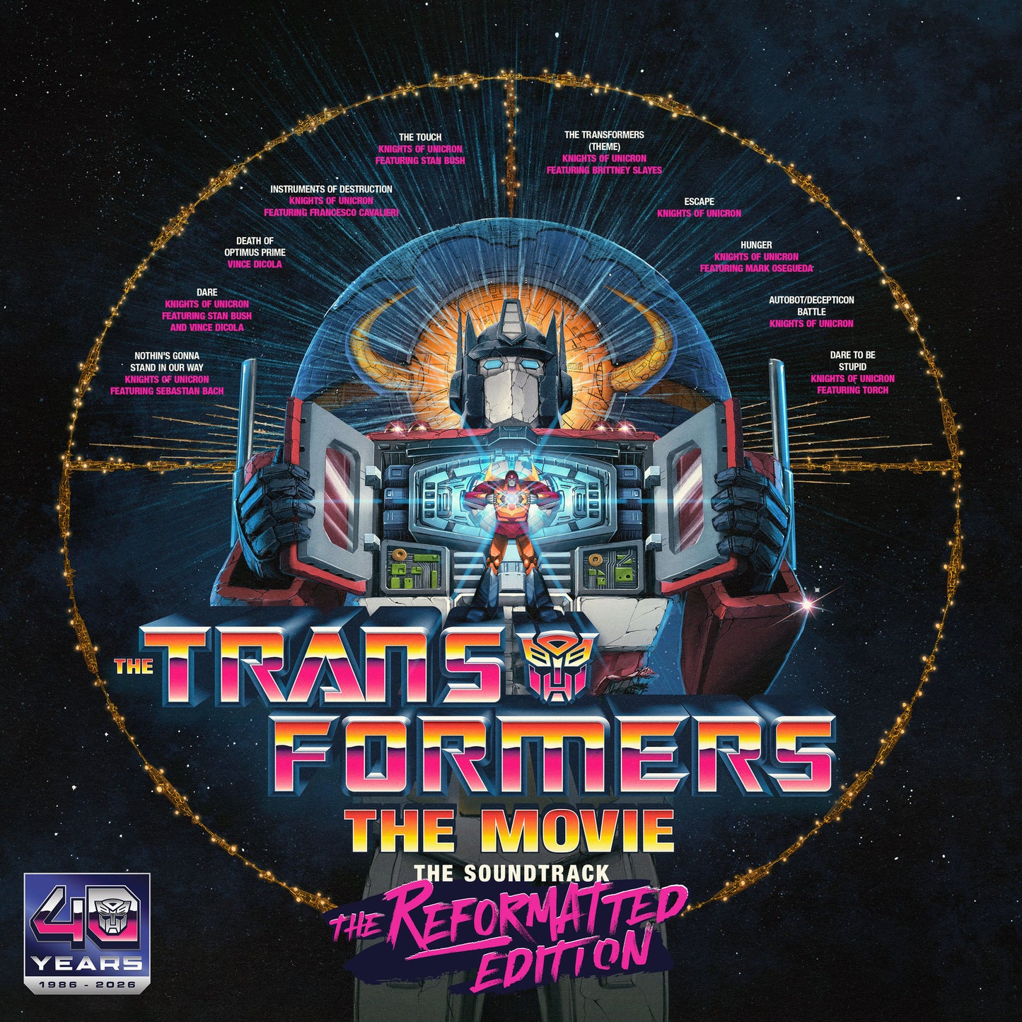 The Transformers "The Movie Soundtrack: The Reformatted Edition" CD