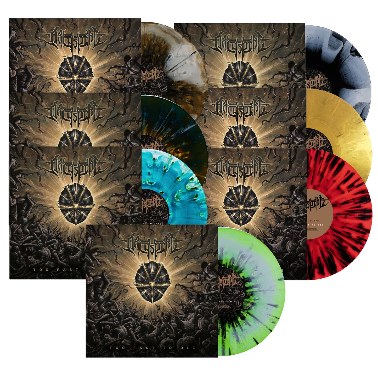 Archspire "Too Fast To Die (Colored Vinyl)" 12"
