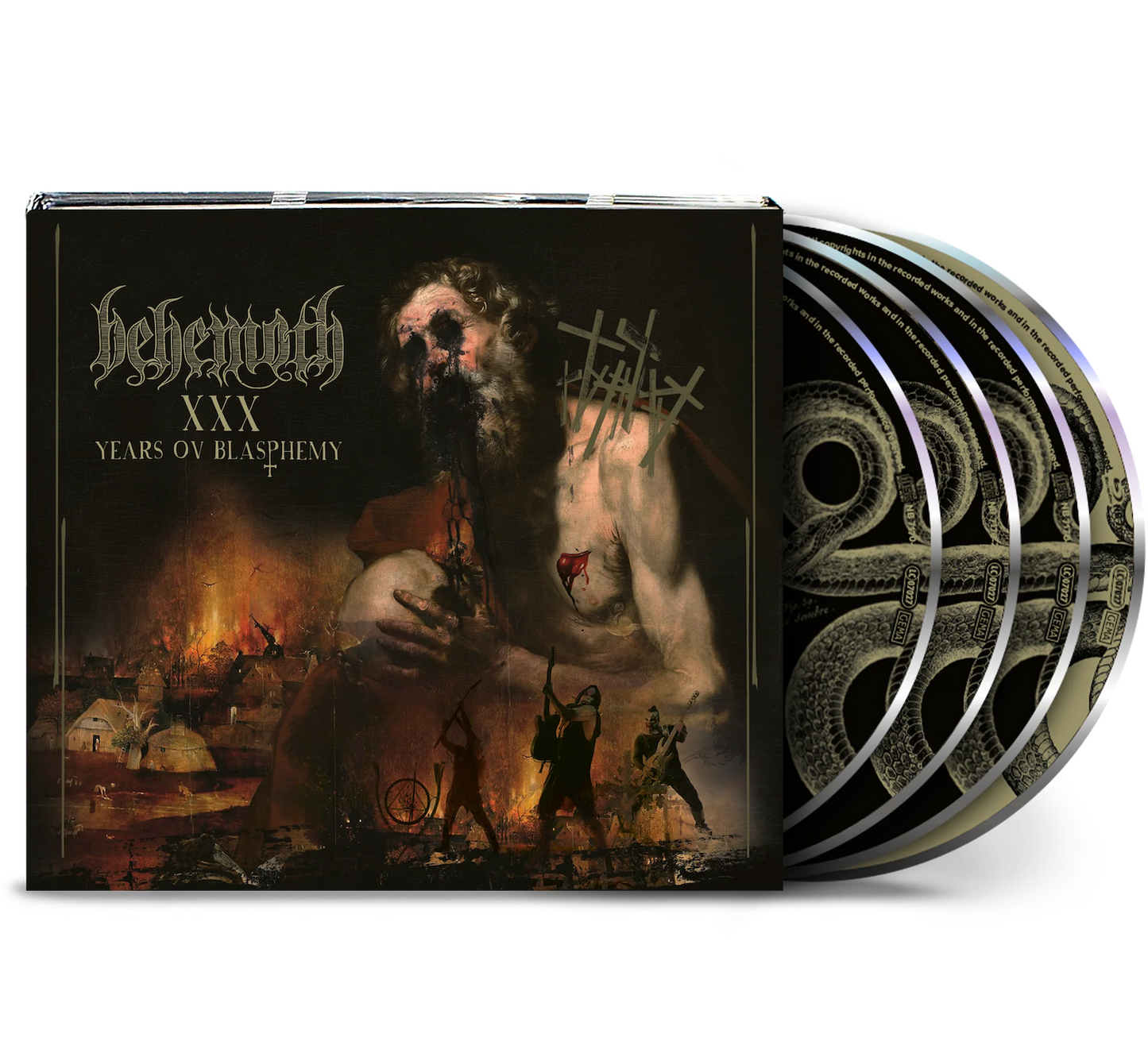 Behemoth "XXX Years Ov Blasphemy" 3xCD/Blu-Ray