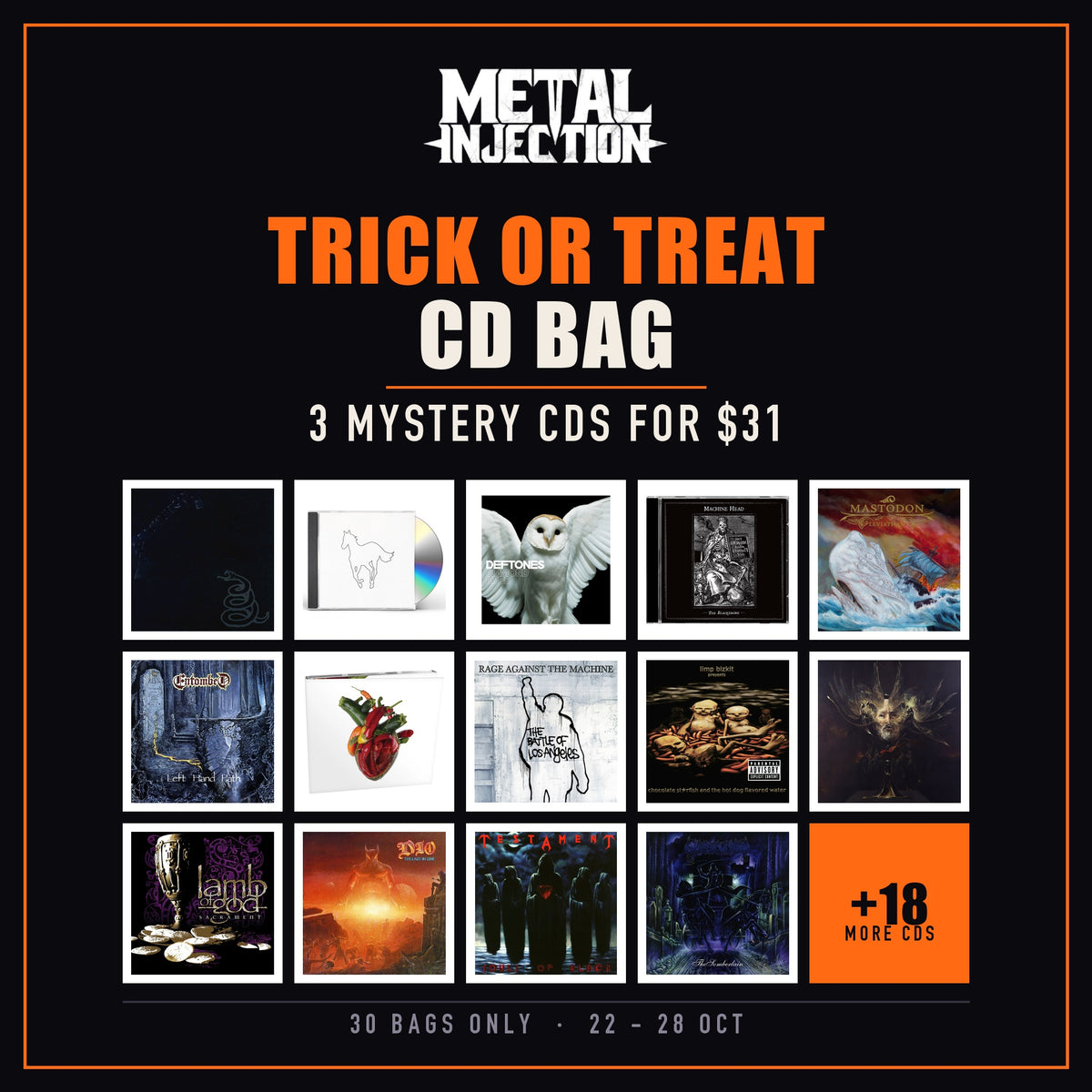 Mystery CD "Trick-or-Treat" Bag Bundle