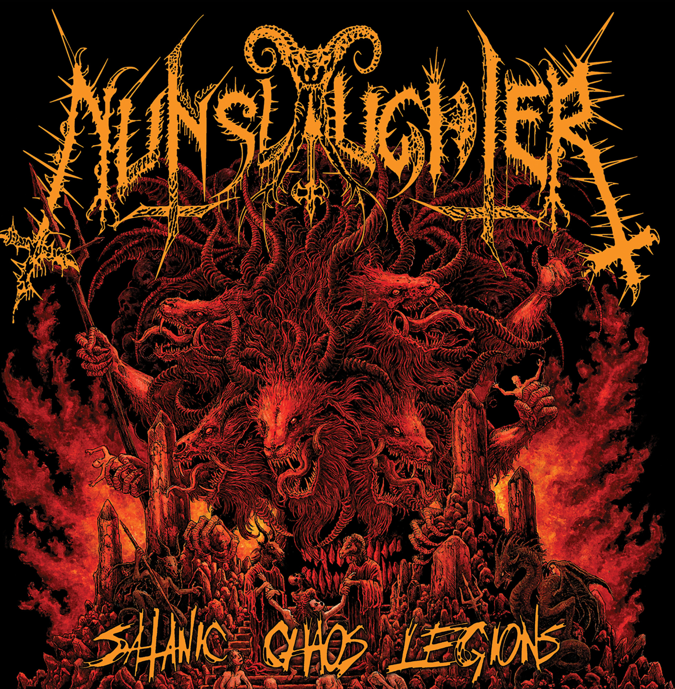 Nunslaughter "Satanic Chaos Legions" CD