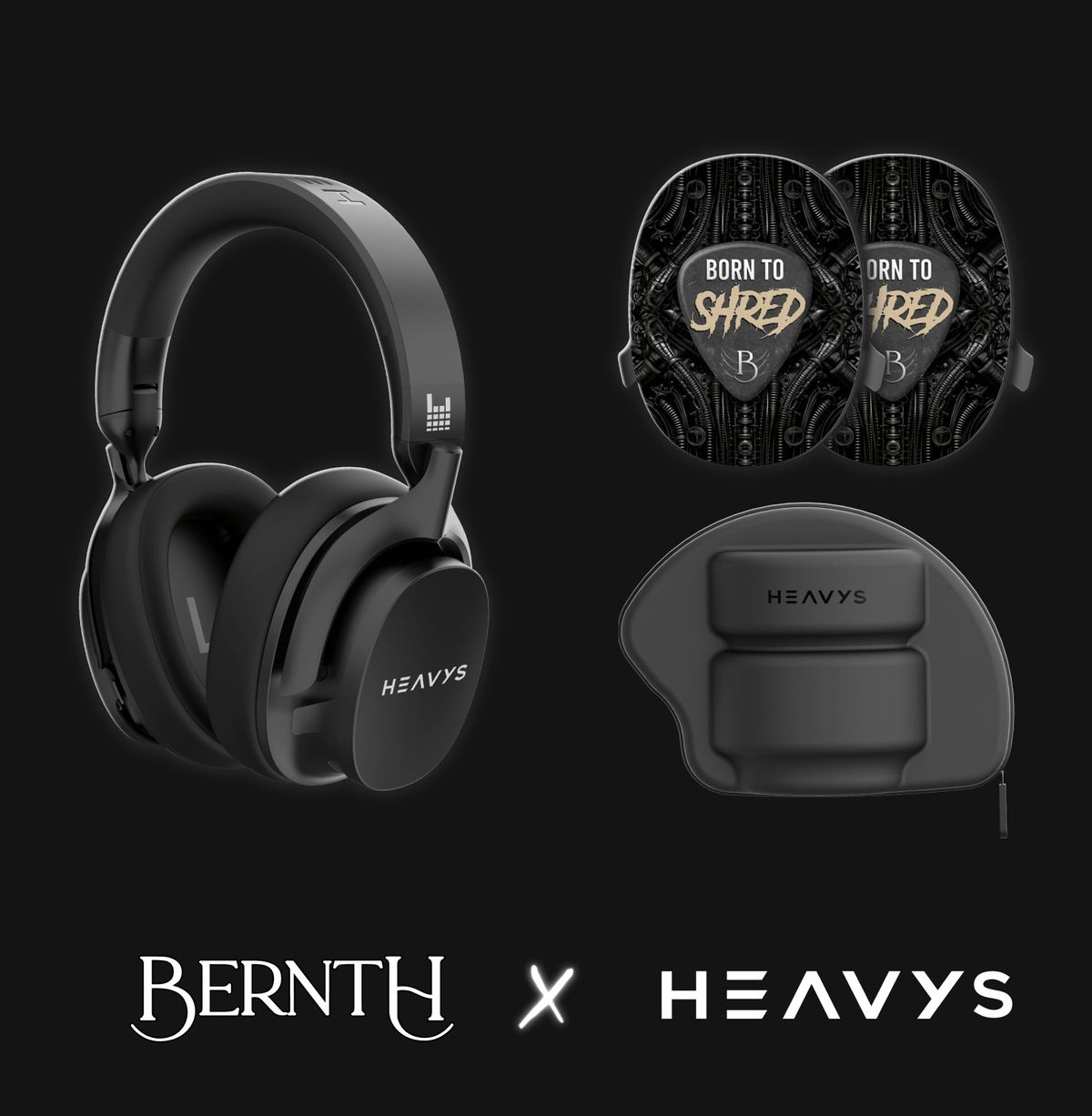 Heavys Headphones + Shells Bundle (Save 15%)
