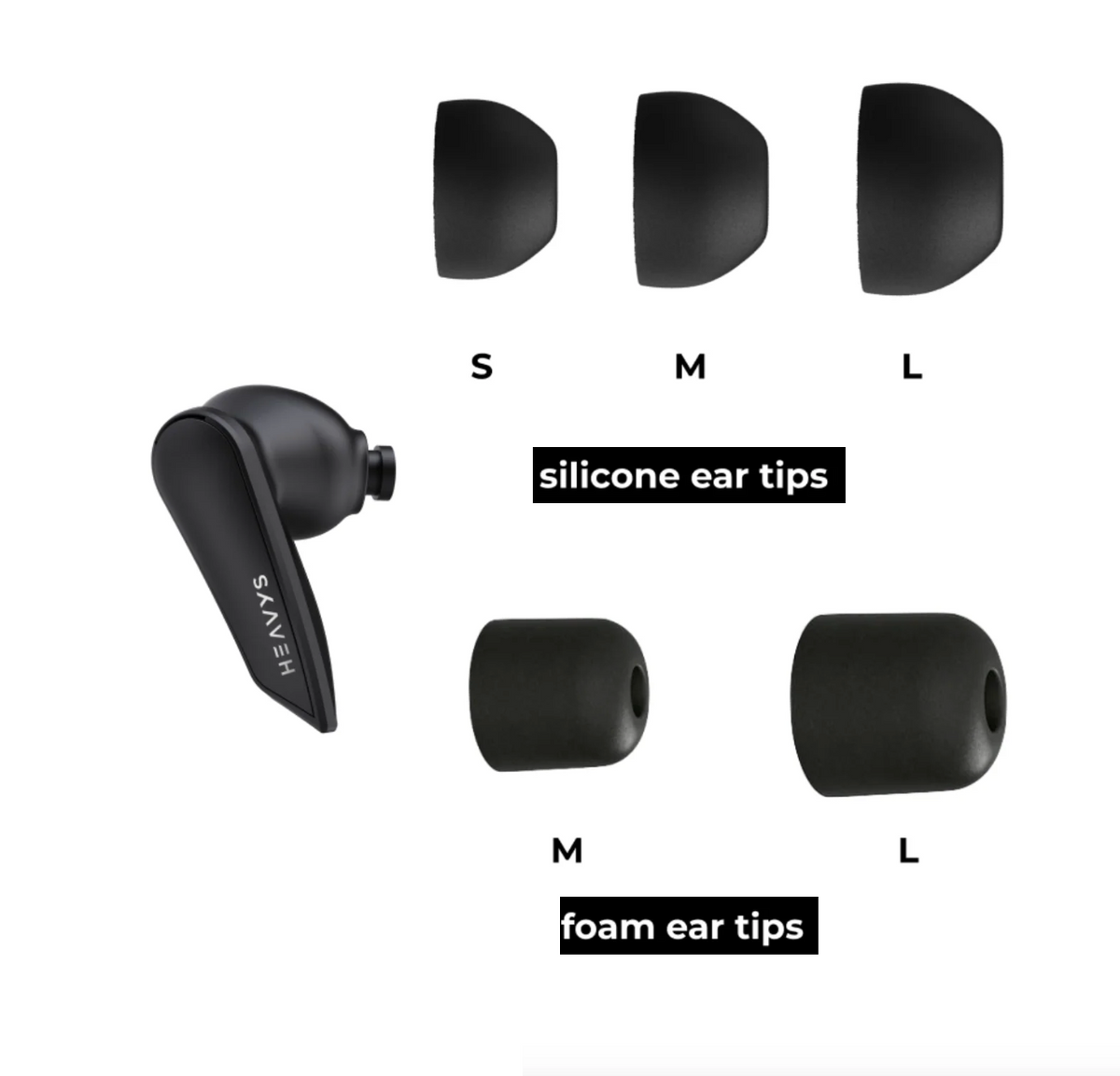 Heavys True Wireless EarBuds (H1E) - Limited Edition
