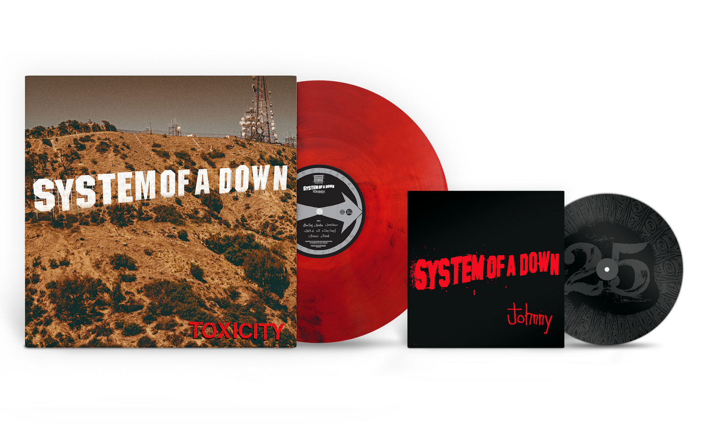 System of a Down "Toxicity (Anniversary Reissue)" 12"/7"