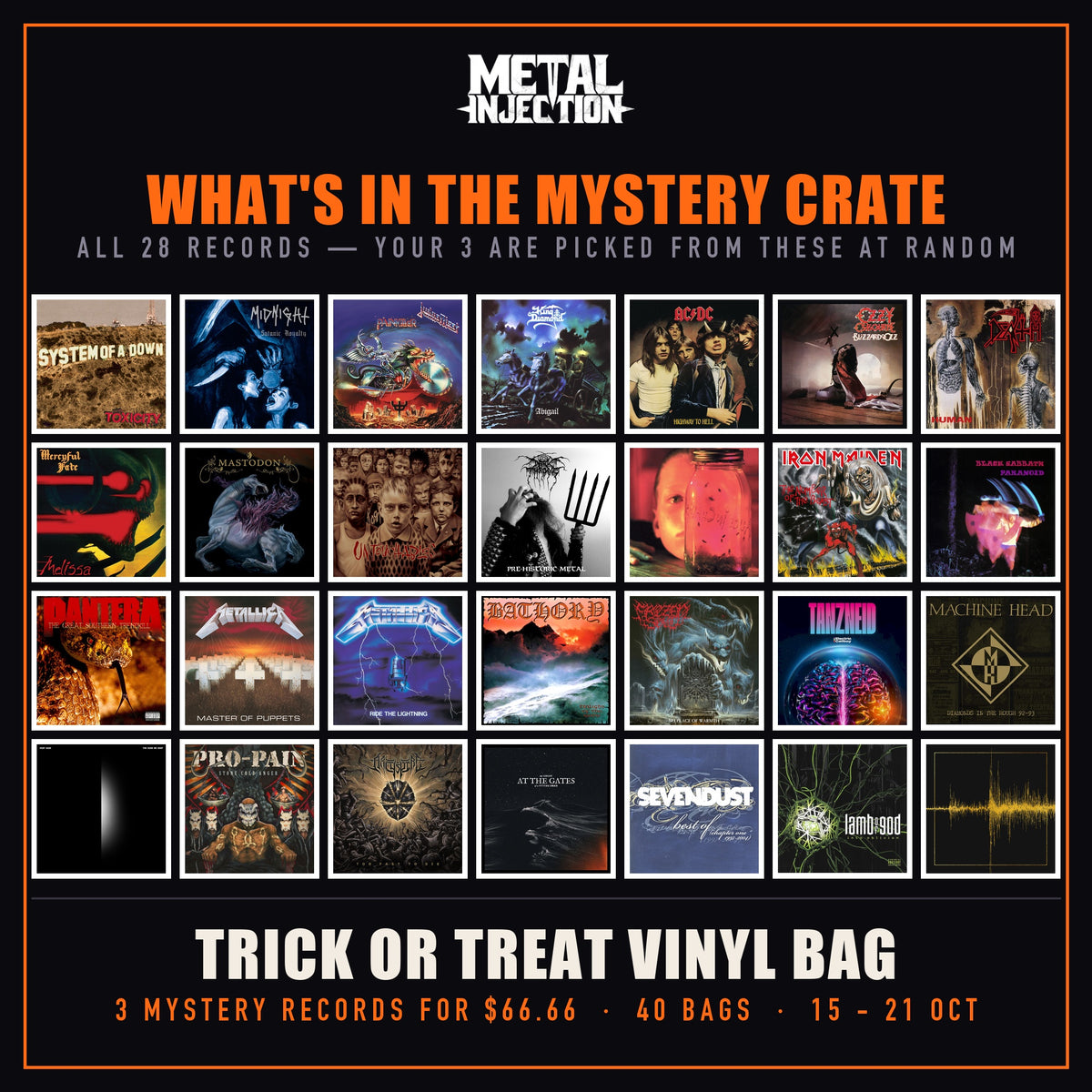 Mystery Vinyl "Trick-or-Treat" Bag Bundle