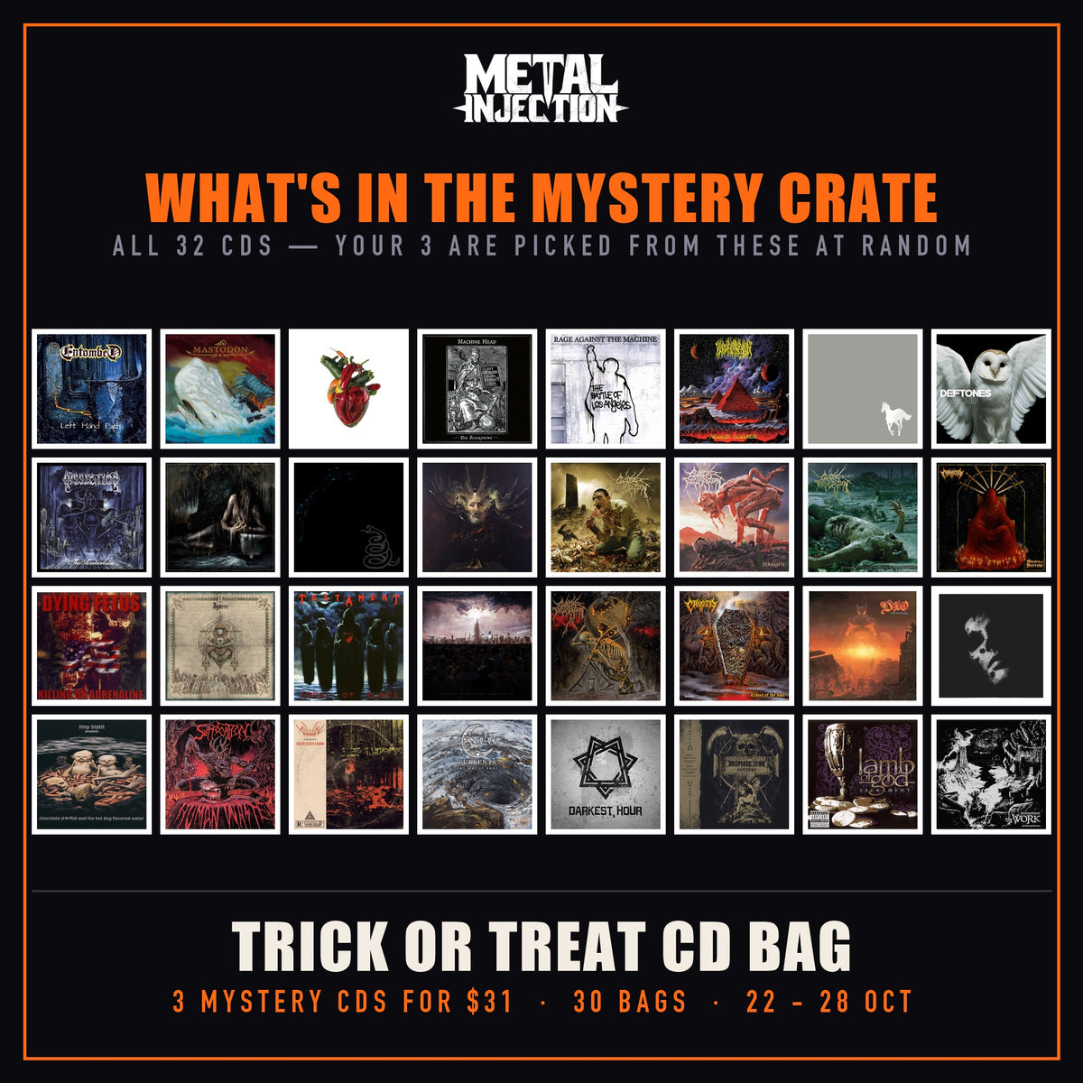 Mystery CD "Trick-or-Treat" Bag Bundle