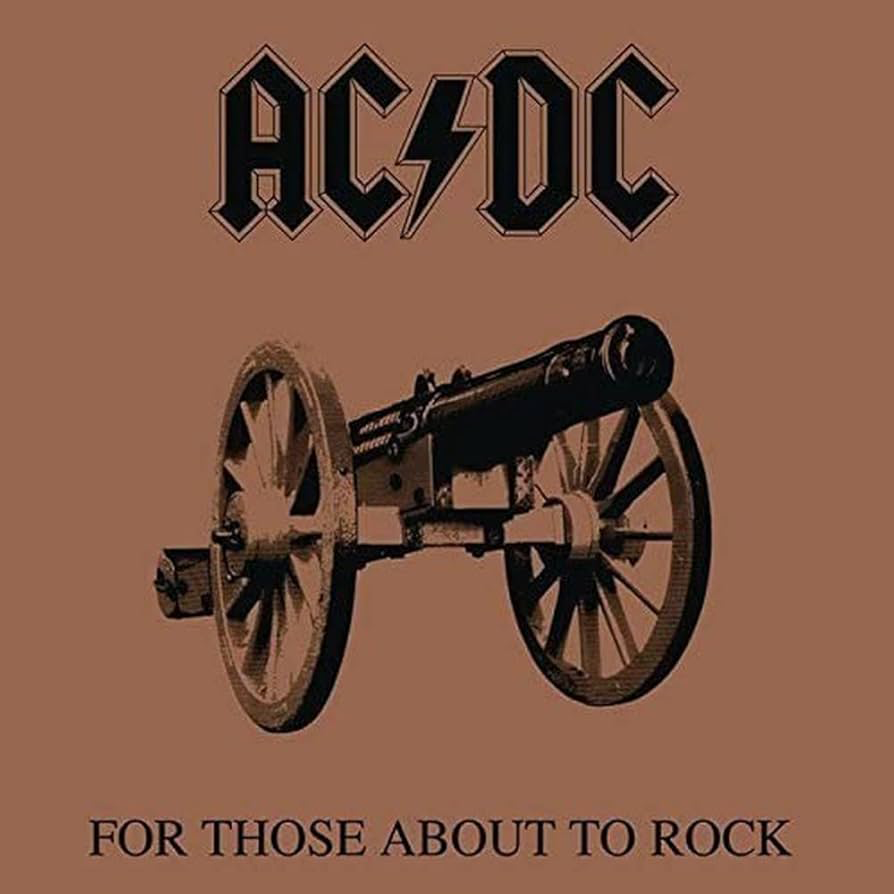 AC/DC "For Those About To Rock We Salute You" 12"