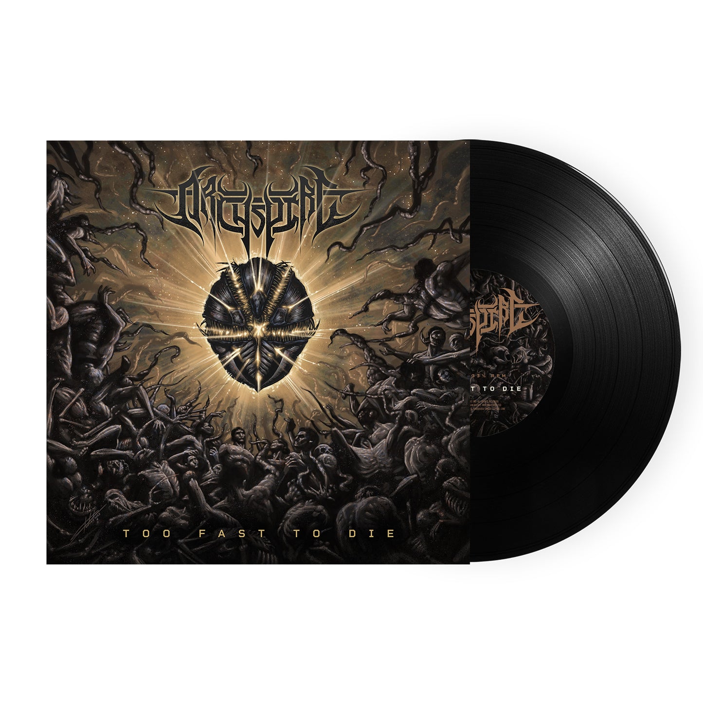 Archspire "Too Fast To Die (Metal Injection Exclusive Black 180g Vinyl)" 12"