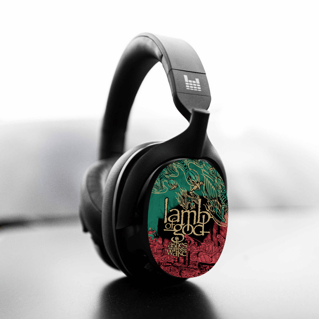 Studio shot of the Ashes of the Wake Heavys headphones