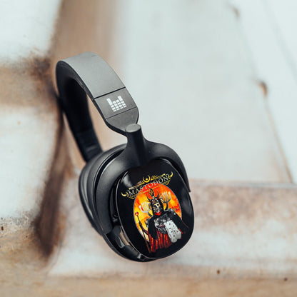 Heavys headphones with Mastodon shells